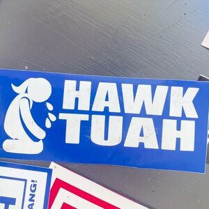 Hawk Tuah Spit on that Thang decal